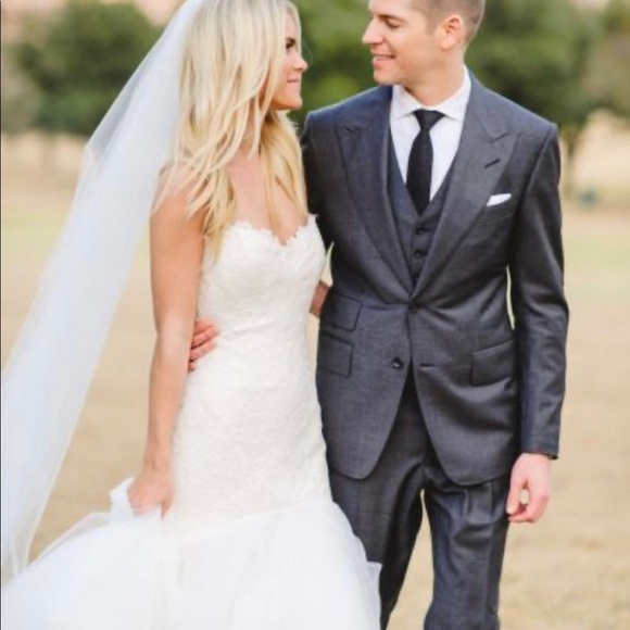 Romona Keveza Legends L315 Mermaid Fit and Flare Gown BRAND NEW UNALTERED - Picture 14 of 16